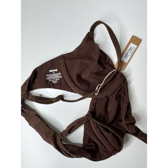 SKIMS Underwire Bra Brown Coco Size 32A NWT - Picture 5 of 5